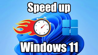 How to speed up Windows 11 [upl. by Disharoon511]