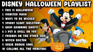 Disney Halloween Songs Playlist 🎃 Disney Halloween Music Mix [upl. by Alra]