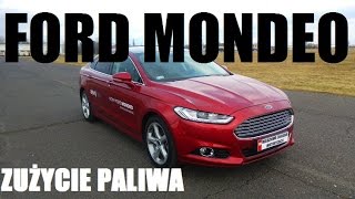 2014 Ford Mondeo mk5 20 TDCi 180 KM Zużycie Paliwa  Consumption [upl. by Pet]