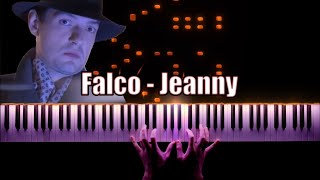 Falco  Jeanny Piano Cover [upl. by Aiynot]