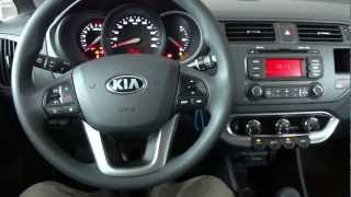 Kia Rio III sedan 2012  2013  Inside [upl. by Hatfield]