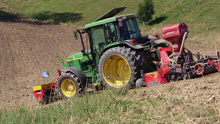 Kombiniert Säen  Hatzenbichler  Pegararo  John Deere 6210 [upl. by Zarihs]