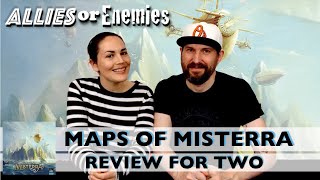 Maps of Misterra  Two Player Review [upl. by Ditter]