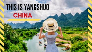 Visit Yangshuo 阳朔The Li River 漓江 Mountains and Attractions on a Day Trip from Guilin 桂林 [upl. by Enihpets163]