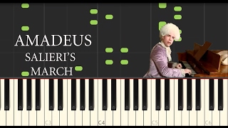 Mozart  Salieris March  Synthesia Amadeus Scene [upl. by Eillek887]