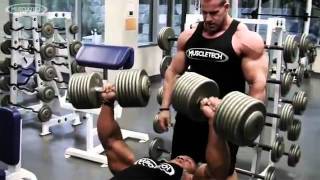 Jay Cutler amp Phil Heath Chest Workout [upl. by Camellia555]