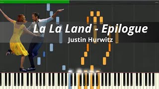 🎵 La La Land  Epilogue  Piano Tutorial Synthesia [upl. by Nevek]