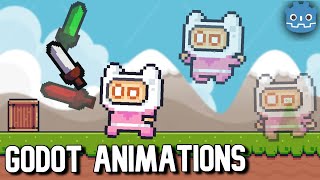 What You NEED To Know About ANIMATIONS in Godot [upl. by Timofei]