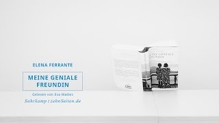 Elena Ferrante »Meine geniale Freundin« Lesung [upl. by Betthezul]