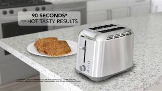 BLACKDECKER Rapid Toast 2Slice Toaster [upl. by Normac996]