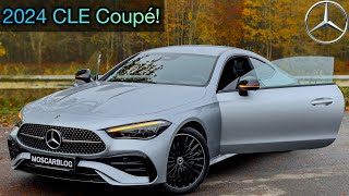 2024 MercedesBenz CLE Coupé Review  POV More C than E class [upl. by Neelon]