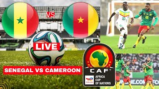 Senegal vs Cameroon Live Stream Africa Cup Nations AFCON Football Match Score Teranga Lions Highligt [upl. by Atteragram]