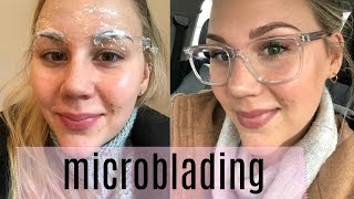 My Microblading Experience Pain Healing amp More [upl. by Ierna]