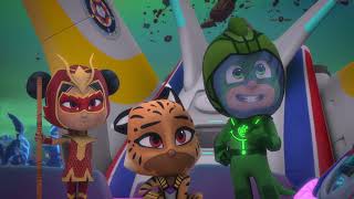 PJ Masks Power Heroes  T6E1 Héroes por doquier  Parte 3 y 4 Español Latino [upl. by Ardnasirhc]