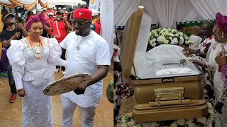 OBI CUBANA MOTHERS BURIAL FULL VIDEO  OBA ANAMBRA STATE [upl. by Irakab369]