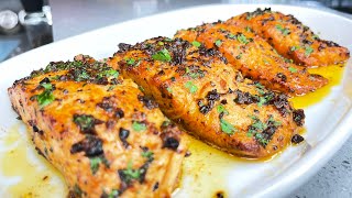 SALMON AL AJILLOGARLIC SALMON [upl. by Onairot]