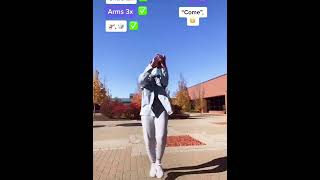 Singing in the shower  Becky G NEW TikTok Dance Tutorial [upl. by Llirpa]