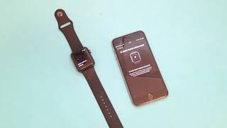 How to Pair Apple Watch With iPhone párosítás [upl. by Lemraj]