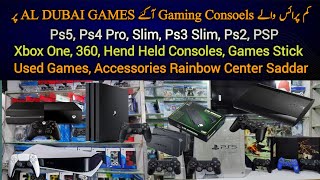 Ps4 Slim Pro Ps3 Ps2 Xbox One 360 Used Games Price Rainbow Center Karachi Pakistan [upl. by Carey]