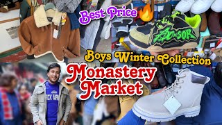 Monastery Tibetan Market Boys Winter Collection  Monastery Market Kashmere Gate Delhi Vlog [upl. by Nolyd]