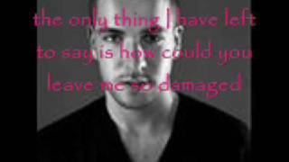 SHANE WARD DAMAGED WITH LYRICS [upl. by Gawlas]