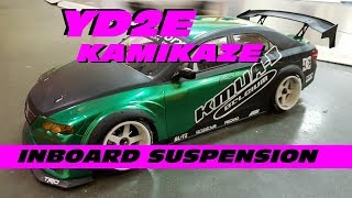 Kamikaze YD2E inboard suspension 【RC RWD DRIFT】 [upl. by Hulton]