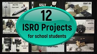 ISRO projects for college students  GSLV  PSLV  Lander amp Rover  Satellite  Rocket amp Spacecraft [upl. by Gautea]