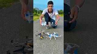 Remote control 2 Helicopter VS 1 RC Drone [upl. by Nod]