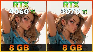 RTX 4060 Ti vs RTX 3070 Ti Test in 12 Games [upl. by Tenenbaum]