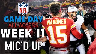 NFL Week 11 Micd Up quotyou just won us the game boyquot  Game Day All Access [upl. by Eleanora]