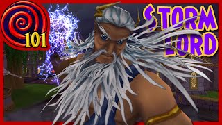 Wizard101 Storm Lord Spell OLD [upl. by Anauqaj]