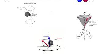 LARMOR PRECESSION  atomic physics [upl. by Norga498]