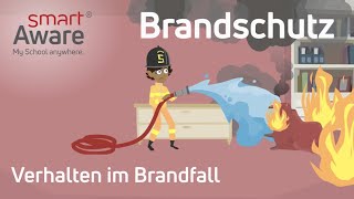 Brandschutz Verhalten im Brandfall  Pflichtunterweisungen Pflege  Fortbildung Pflege  smartAware [upl. by Balfore549]