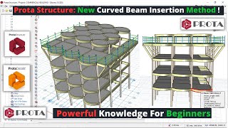 How to Model and Design Curved Beam in Prota Structure [upl. by Hobey]