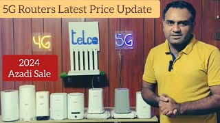 5G Routers Latest Price Update 2024 with Product Short Review [upl. by Aiouqahs]