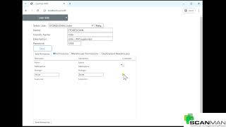 01 ScanMan Admin Login users [upl. by Ycnahc350]