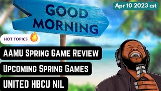 MIDDAY SHOWALABAMA AampM SPRING GAME REVIEW amp More  OFFSCRIPT LIVE [upl. by Ecadnarb]