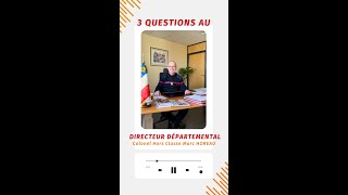 3 questions à Colonel hors classe Marc HOREAU [upl. by Eartnoed]