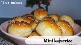 MINI KAJZERICE amp priprema mini party burgera [upl. by Peltier]