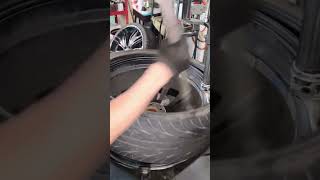 Dismounting a Tire 🛞 fyp foryou viral shortvideo shorts tires reels trending youtubeshorts [upl. by Steffie]