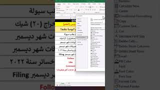 متابعة المهام اليوميه باستخدام Check List بشكل إحترافى فى الإكسل [upl. by Akcimehs]