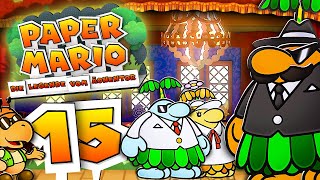 PAPER MARIO DIE LEGENDE VOM ÄONENTOR 🗺️ 15 Mollusky Al Palmone Romanzen Drama amp Falkenheim [upl. by Rialb]