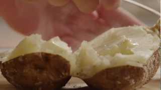 How to Make the Perfect Baked Potato  Allrecipescom [upl. by Kinom455]