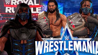 WWE 2K22 MyRISE  ROYAL RUMBLE amp WRESTLEMANIA 38 HELL IN A CELL WWE TITLE MATCH EPISODE 17 [upl. by Connett]