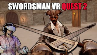 The NEW Swordsman VR Quest 2 Update is INTENSE [upl. by Sonahpets]