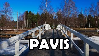 Pavis Pietarsaari Finland Virtual walk natural sound [upl. by Elstan178]