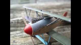 Manfred Von Richthofens Albatros DVa The Red Barons Plane model [upl. by Miran]