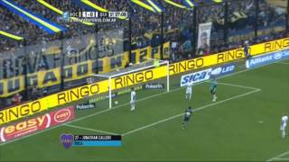 Gol de Calleri Boca 2  Quilmes 0 Fecha 17 Primera División 2015 FPT [upl. by Las564]