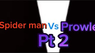 Prowler vs spider man’s pt2 marvel stopmotion enjoy spiderman [upl. by Namron612]