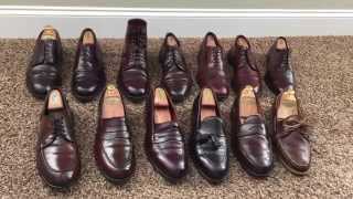 Burgundy or 8 Shell Cordovan shoe and boot comparison [upl. by Einavoj]